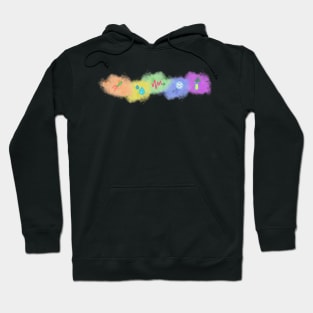 Ecology Biology Rainbow Science Icons Hoodie